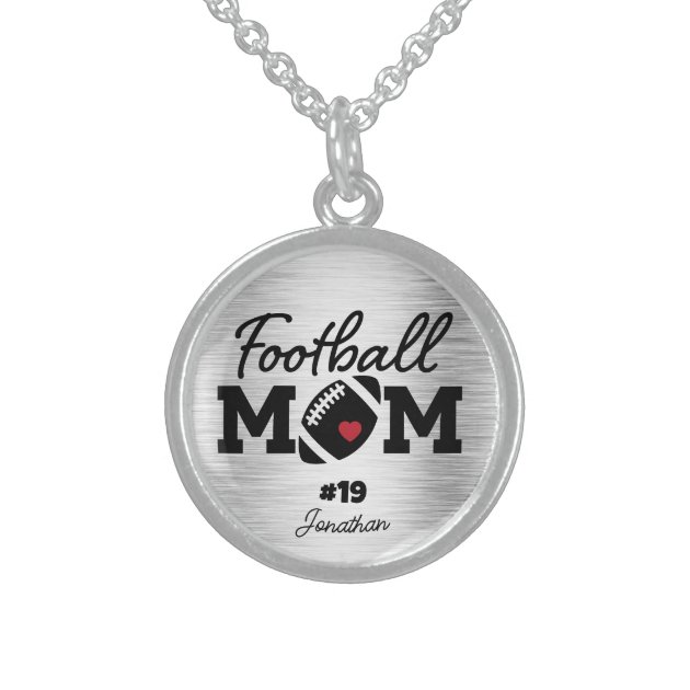Almost Sold Out - Football Mom - Interlocking Hearts Necklace – Gift Lovers  World