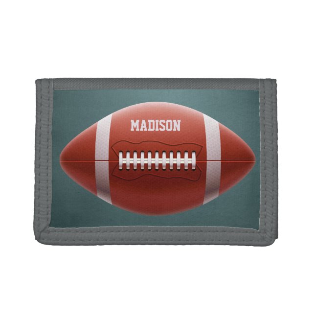 Custom name Football wallets (Front)