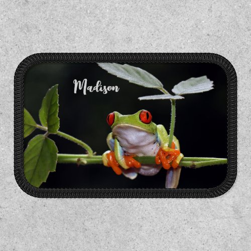 Custom Name Frog Patch