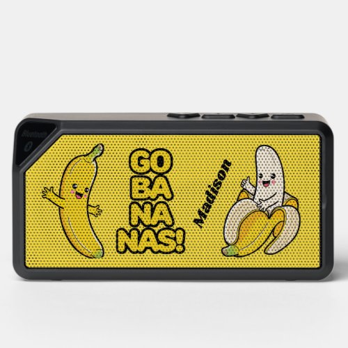 Custom Name Funny Bananas Bluetooth Speaker