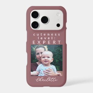 Custom Name Funny Saying Photo Cute Kid Mom Boho iPhone 17 Pro Case