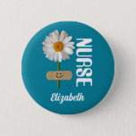 Custom Name Gift Buttons For Nurses at Zazzle