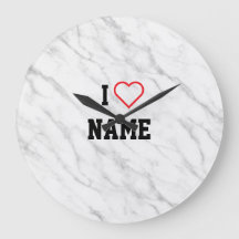 Custom Name Gift Clock