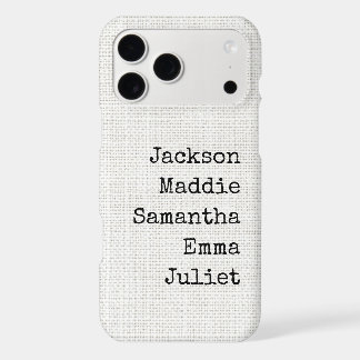 Custom Name Gift for Grandma and Mom iPhone 17 Pro Max Case