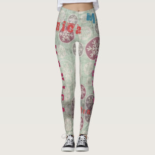 Custom Name Girls Leggings