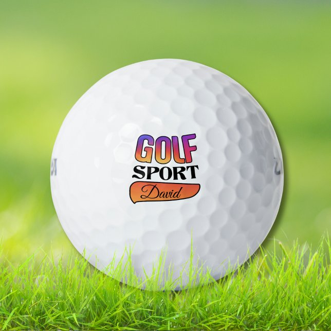 Custom Name Golf Ball | Personalized Golf Gift  (Creator Uploaded)