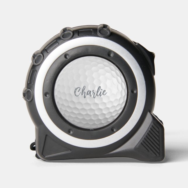 Custom name Golf Ball Tape Measure (Front)