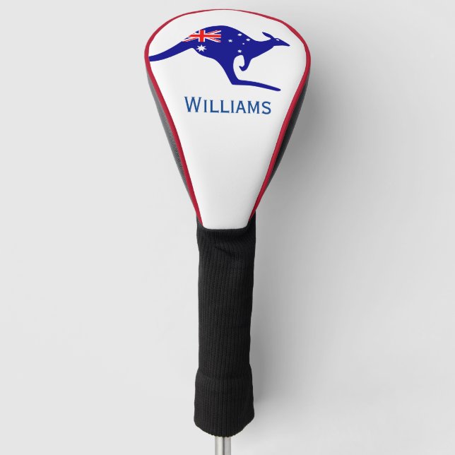 Custom Name Golf Club Cover (Front)