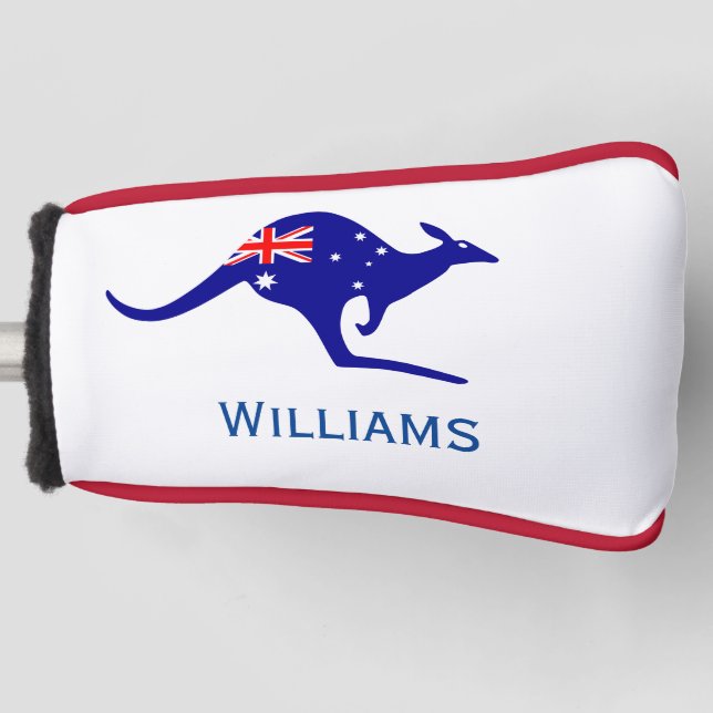 Custom Name Golf Club Cover (Front)