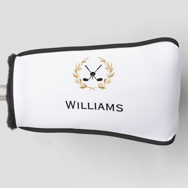 Custom Name Golf Club Cover (Front)