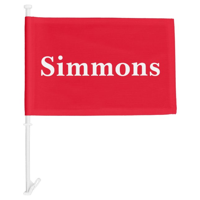 Custom Name Golf Flag (Front)