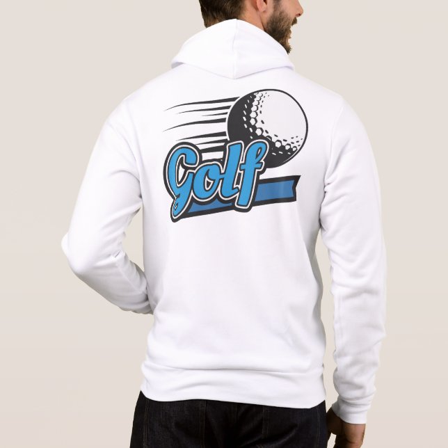 Custom Name Golf Hoodie (Back)