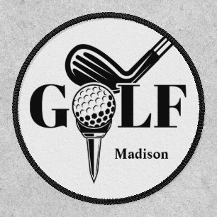 Custom Name Golf Patch