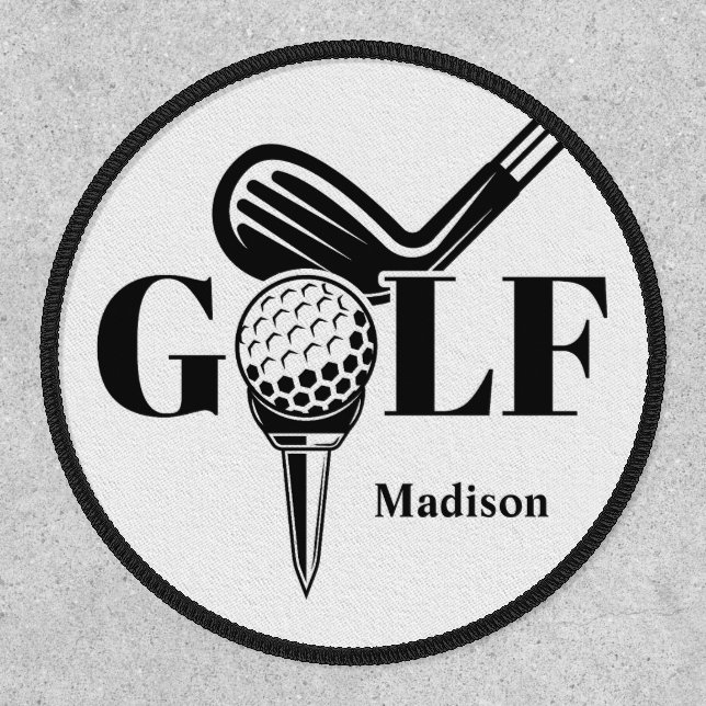 Custom Name Golf Patch (Front)