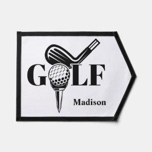 Custom Name Golf Pennant