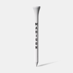 Custom Name Golf Tees