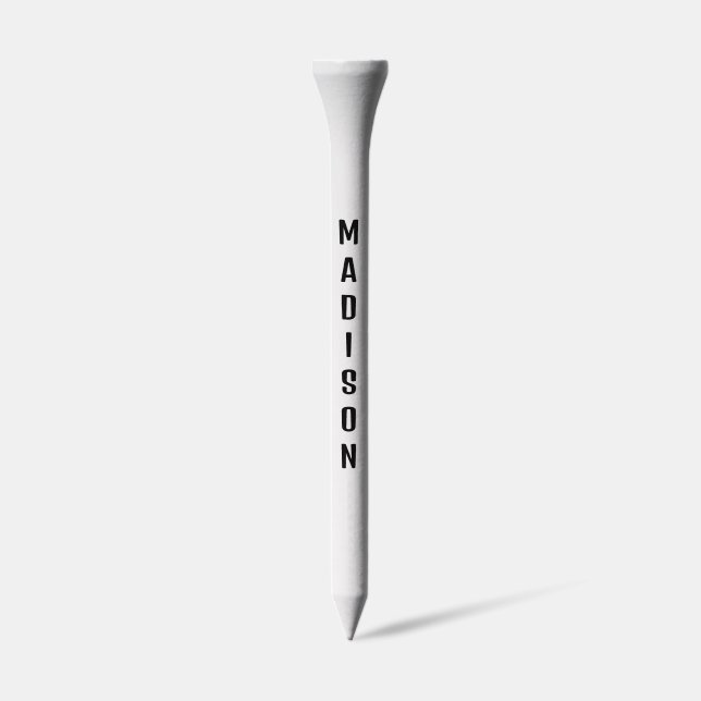 Custom Name Golf Tees (Side)