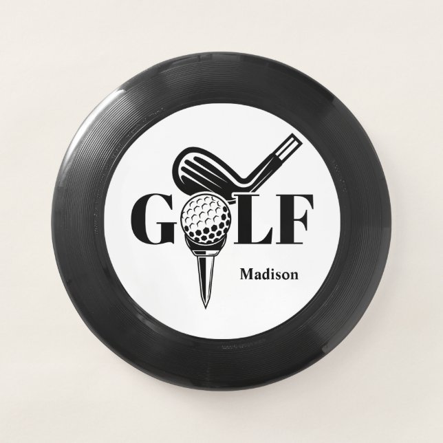 Custom Name Golf Wham-O Frisbee (Front)
