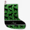 Custom name green glitter labrador retrievers