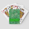 Custom name green hockey sticks pucks nets