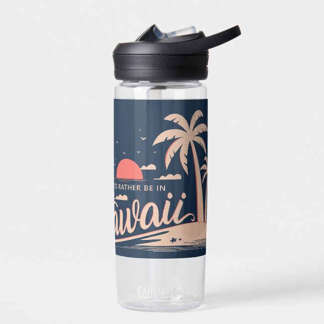 Custom Name Hawaii Water Bottle (Left)