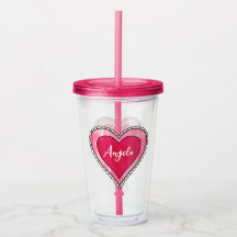 Custom Name Heart Valentine's Day