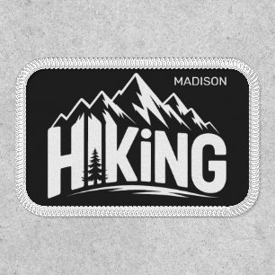 Custom Name Hiking Patch