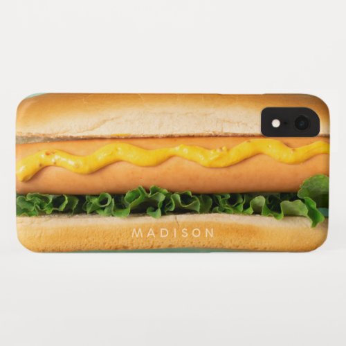 Custom name Hot Dog phone cases