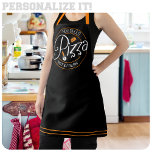 Custom NAME Hot Fresh Italian Pizza Pizzeria Apron<br><div class="desc">Custom NAME Hot Fresh Italian Pizza Pizzeria Design - Classic Italy Pizza Pie Style! Customize with your Name or Custom Text - Pizzaiolo or Pizzaiola Baker Chef</div>