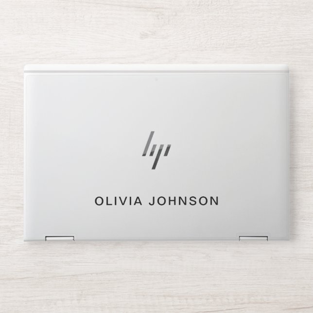 Custom Name HP Laptop Skin (Front)