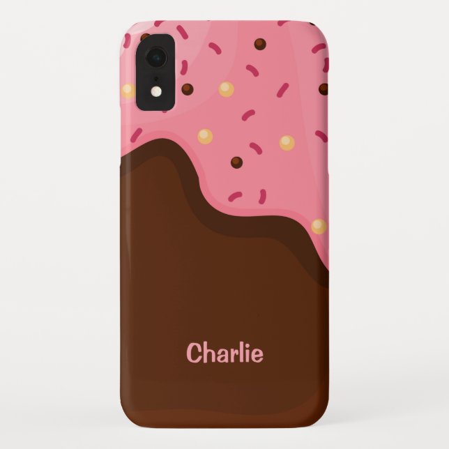 Custom name Ice Cream Popsicle phone cases (Back)