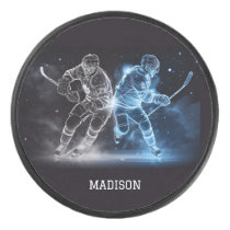 Custom Name Ice Hockey Hockey Puck