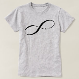 Custom Name Infinity Symbol T-Shirt