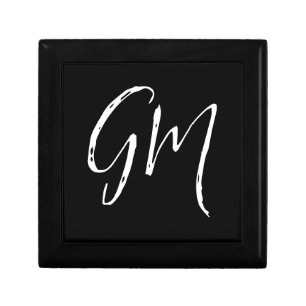 Custom name Initials personalized two letters Gift Box