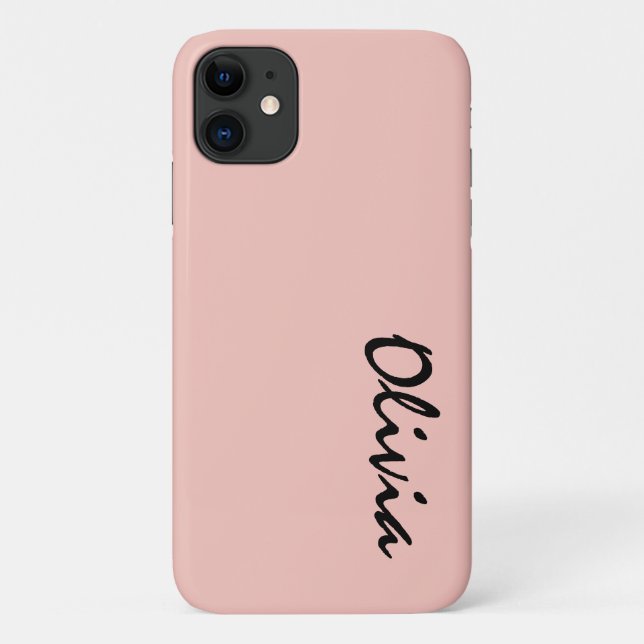 Custom Name iPhone 11 Case (Back)