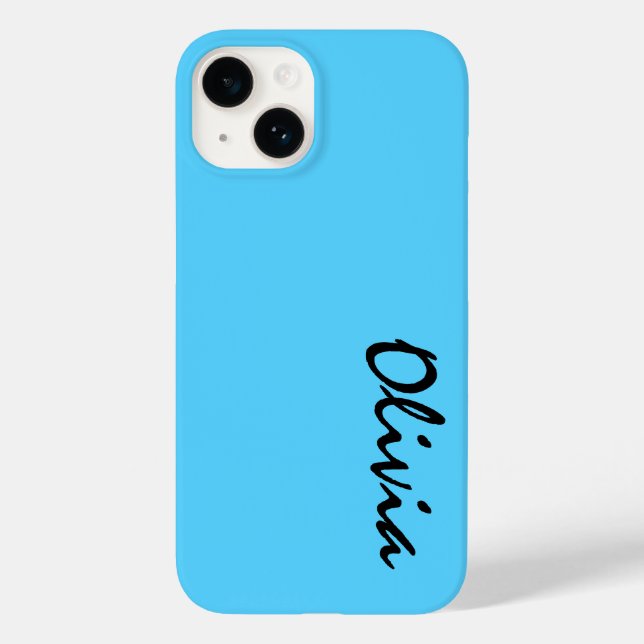 Custom Name iPhone 14 Case (Back)