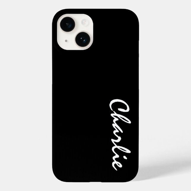 Custom Name iPhone 14 Case (Back)