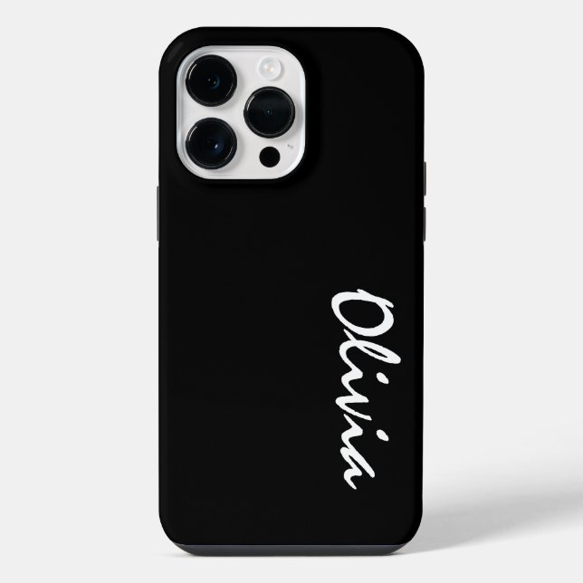 Custom Name iPhone Case (Back)