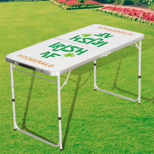 Shamrock Beer Pong Table - Pong University