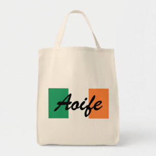 Custom Name Irish Flag gtcnt Tote Bag