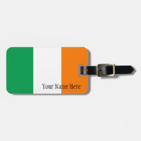 Custom Name Irish Flag