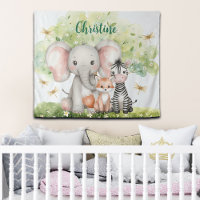 Custom Name Jungle Animals Dragonfly