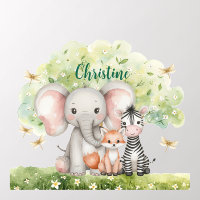 Custom Name Jungle Animals Dragonfly