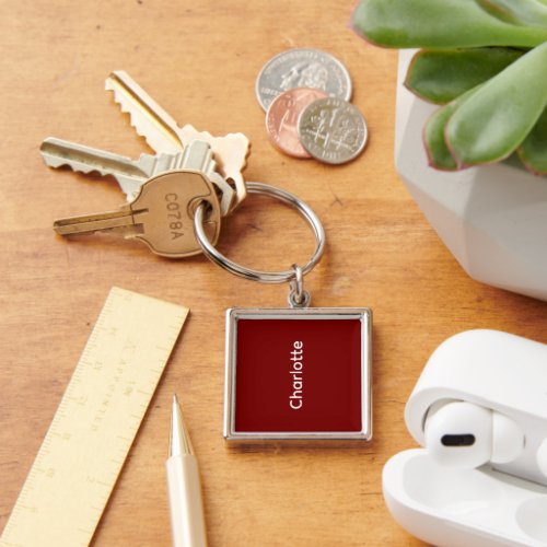 Custom Name Keychain Personalized Gift Accessory