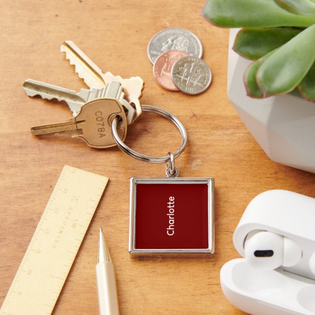 Custom Name Keychain Personalized Gift Accessory (Desk)