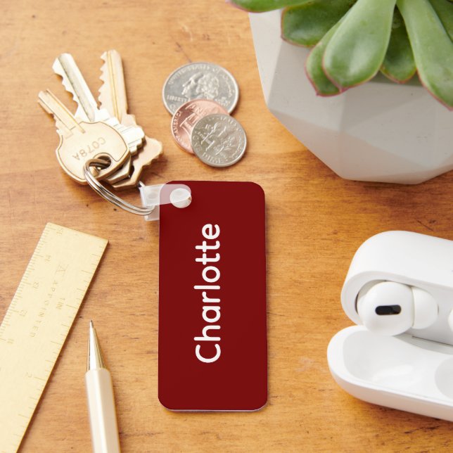Custom Name Keychain Personalized Gift Accessory (Desk)