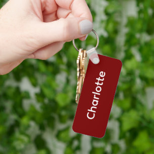 Custom Name Keychain Personalized Gift Accessory