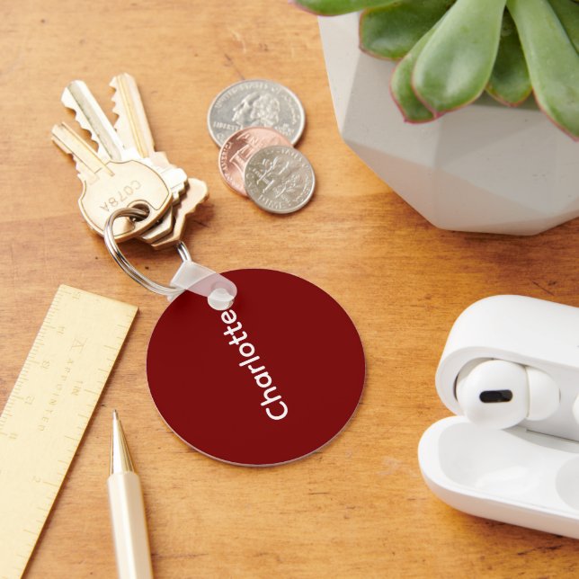 Custom Name Keychain Personalized Gift Accessory (Desk)