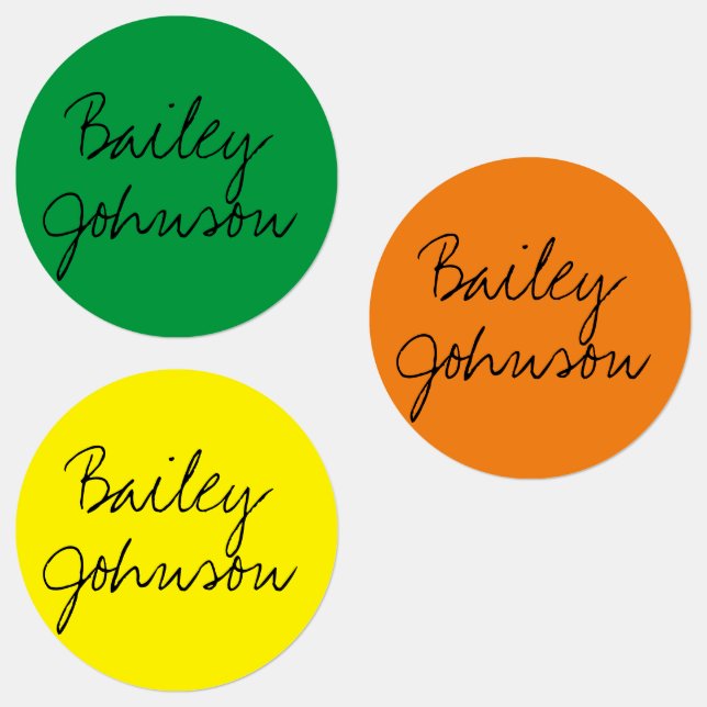 Custom Name Labels (Group)