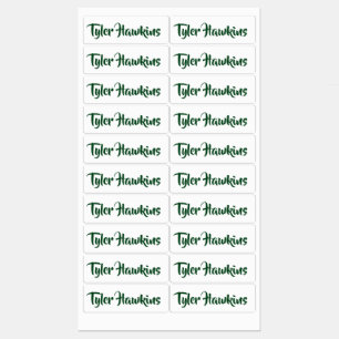 Custom Name Labels – Stickers for Kids & Adults